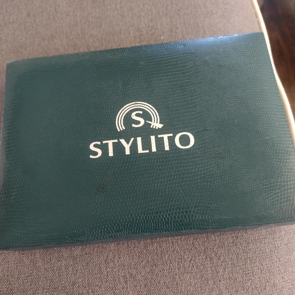 Stylito Jewelry Set! Necklace, Clip On Earrings And A Watch.